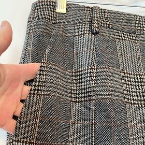 Indi & Cold Womens Plaid Trouser Pants Size 10 Preppy Corpcore Menswear Inpsired